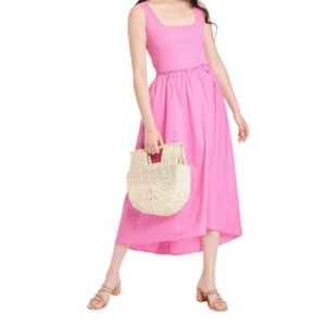 A New Day Hot Pink Midi Dress